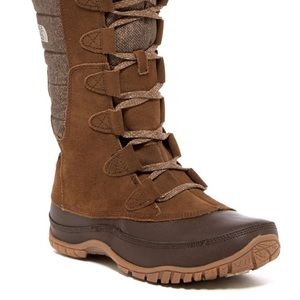 North Face Nuptse Furna Waterproof Faux Fur Boot